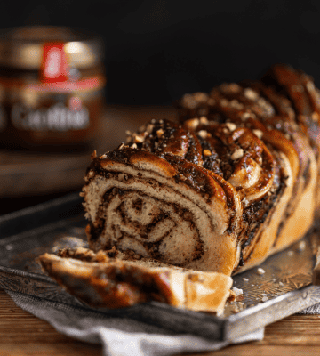 Babka mit Caotina – Schokoladen-Zopf